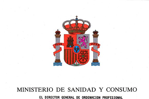Ministerio de sanidad y consumo
