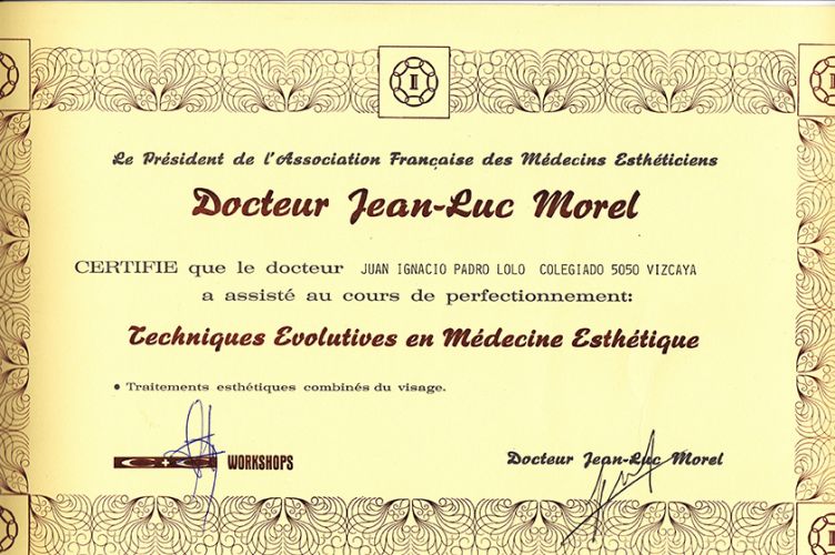 Técnicas evolutivas en medicina estética