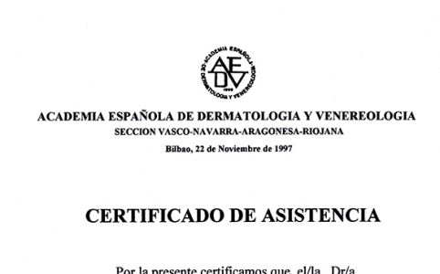 Academia española de dermatología y venereología