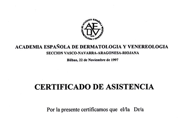 Academia española de dermatología y venereología