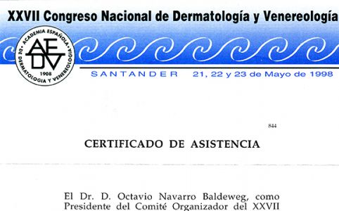 Congreso nacional de dermatología y venereología