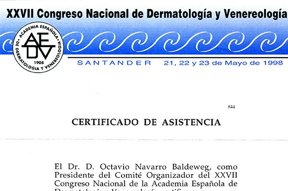 Congreso nacional de dermatología y venereología
